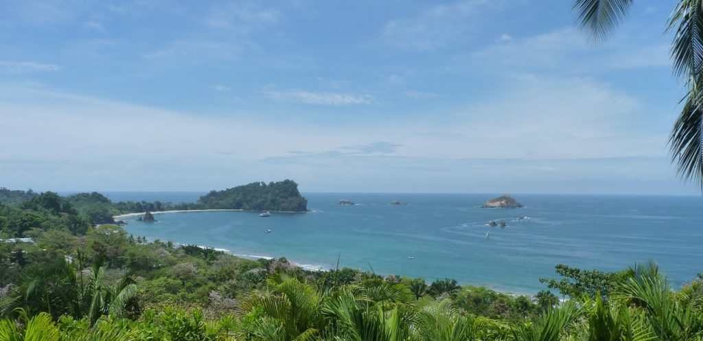 Manuel Antonio beach view