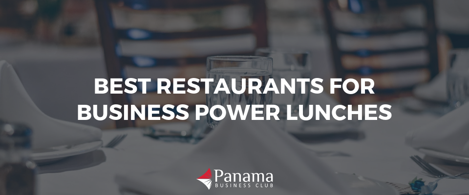 Best Restaurants for Business Power Lunches